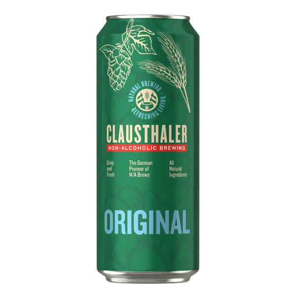 Alus CLAUSTHALER, nealkoholinis, 0,5 l, skardinė D