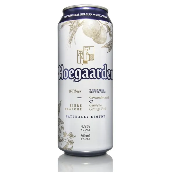 Alus Hoegaarden, 4,9% 0,5l, skardinė D