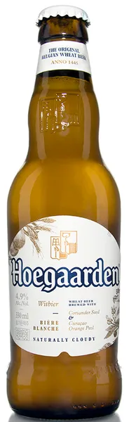 Alus HOEGAARDEN, kvietinis, 4,9 %, 0,33 l, butelis D