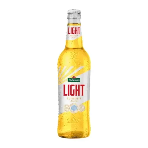 Alus, KALNAPILIS Light, 4,5% 0,5l, butelis