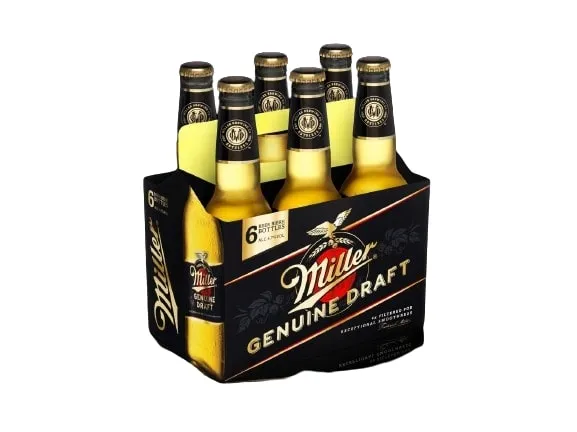 Alus MILLER Genuine Draft, 4,7%, 0,33l, 6-pack.