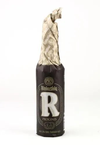 Alus RINKUŠKIŲ Proginis, 5,2%, 0,33 l, butelis, popieriuje D