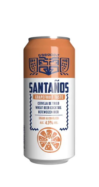 Alus SANTANOS Grapefruit, 4,5%, 0,5 l, vnt, skardinė