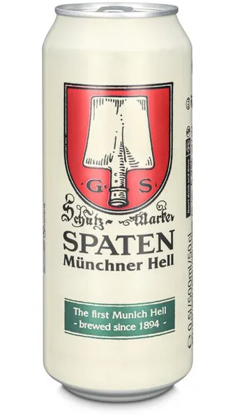 Alus SPATEN, 5,2%, 0,5 l, skardinė
