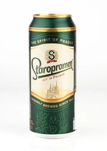 Alus STAROPRAMEN Premium, 5%, 0.5l skardinė