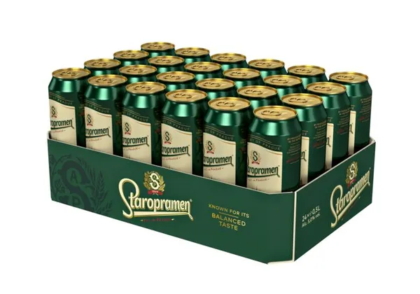 Alus STAROPRAMEN Premium,sk., 5%, 0,5l 24 vnt.