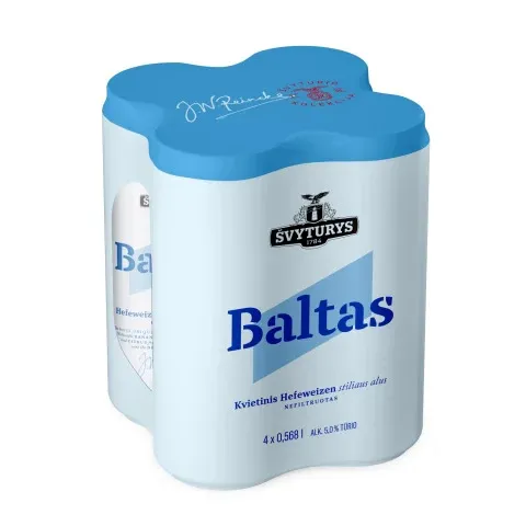 Alus ŠVYTURYS Baltas 5,0 % 0,568 l, skardinė, D MP4