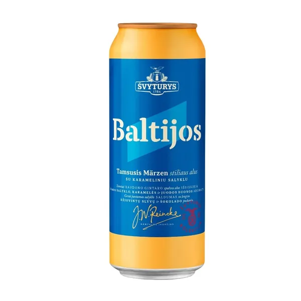Alus ŠVYTURYS Baltijos, 5,8%, bundžā, 0.568l (DEP)