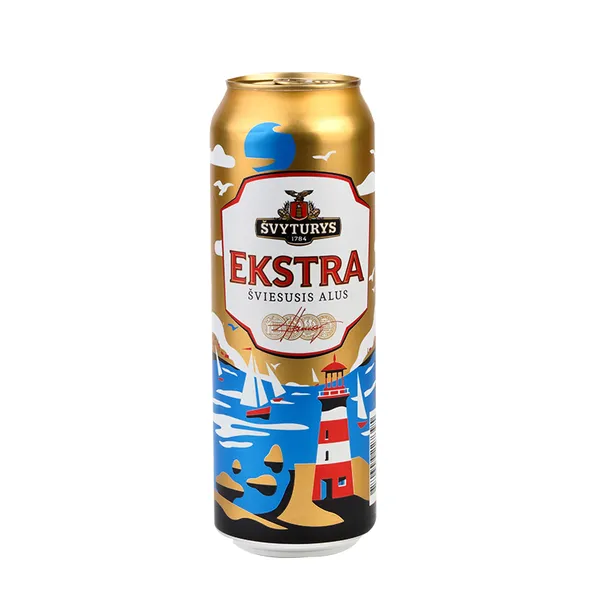 Alus ŠVYTURYS Ekstra, 5,2%, bundžā, 0.568l (DEP)