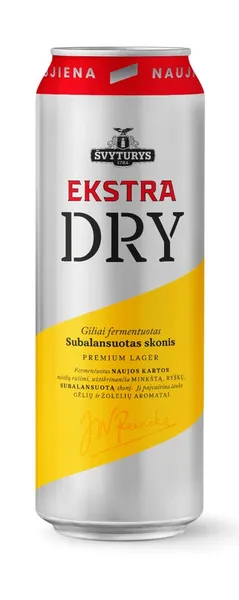 Alus ŠVYTURYS Ekstra Dry 5,0 % 0,568 l, skardinė, D