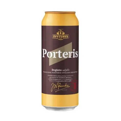 Alus ŠVYTURYS Porter, 6,9 %, 0,5 l, skardinė D