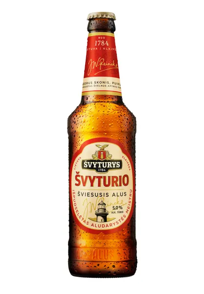 Alus ŠVYTURYS Švyturio, 5%, 0,5 l, butelis