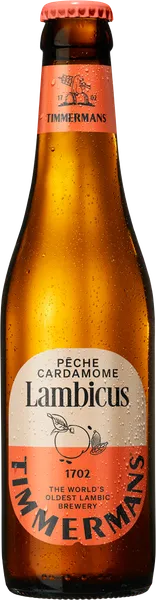 Alus TIMMERMANS Peche Lambicus,  4,0%, 0,25 l, butelis D