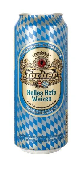 Alus TUCHER, Hefeweizen, 0,5 l, 5,2%, skardinė D