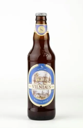 Alus VILNIAUS, kvietinis, 5,0%, 0,5 l, butelis D