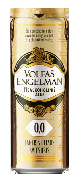 Alus VOLFAS ENGELMAN, nealkoholinis, 0,5 L