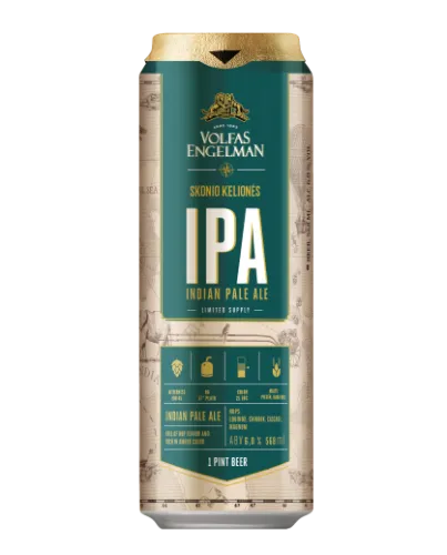 Alus VOLFAS ENGELMAN Pasaulio skoniai Ipa, 6,0%, 0,568 l, skardinė D