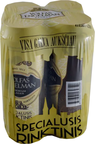 Alus VOLFAS ENGELMAN Pinta, 5,2%, 4 X 0,568l