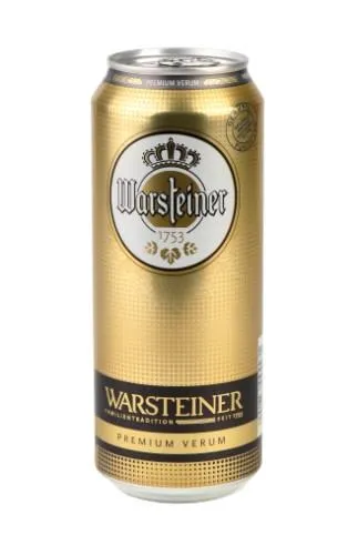 Alus WARSTEINER Premium 4,8%, 0,5 l, skardinė D