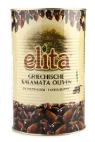 Alyvuogės ELITA, juodosios, be kauliukų, L dydis, 4,1 kg/ 2 kg