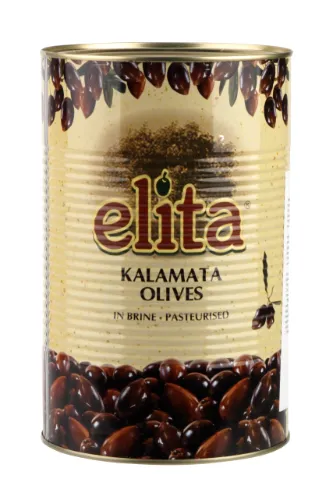Alyvuogės ELITA Kalamata, su kauliukais, L dydis, 4.2 kg/ 2.5 kg