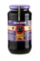 Melnās olīvas bez kauliņiem OLICOOP, 935g/455g