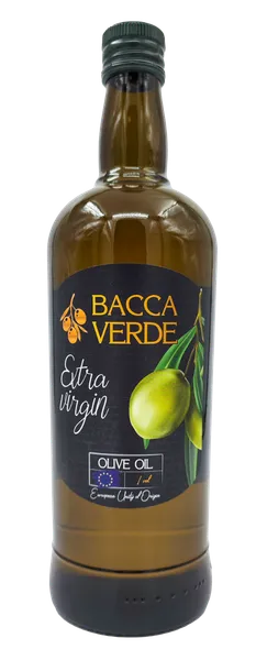 Neapstrādāta augstākā labuma olīveļļa BACCA VERDE, 1l