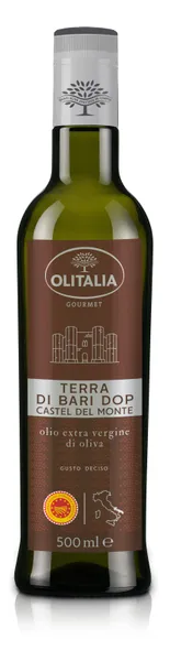 Alyvuogių aliejus OLITALIA+  Terra Di Bari, Extra Virgin, 500 ml