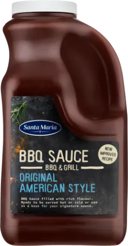 Amerikietiško stiliaus BBQ padažas SANTA MARIA, 2575 g