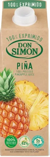 Ananasų sultys DON SIMON, tiesioginio spaudimo, 100%, 1l