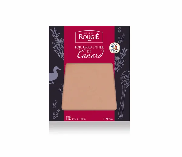 Pīļu aknu pastēte ROUGIE Foie gras, 40g