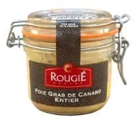 Ančių kepenėlių paštetas ROUGIE, Whole foie gras, stiklainyje, 180 g