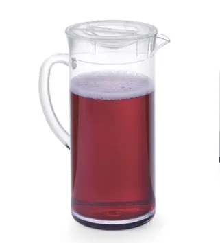 Ąsotis,  su dangčiu, SAN plastikas, 2 l, D 12 cm, H 2,5 cm, vnt