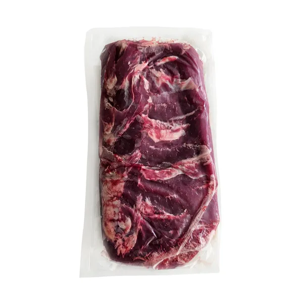 Atšaldyta jautienos nugarinė, be k.,be riebalų, neapipjaustyta, vak., ~1,3 kg
