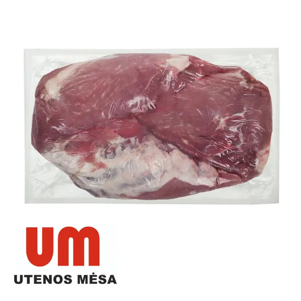 Atšaldytas kiaulienos kumpis be kaulo ir odos, 3D, ~3 kg UTENOS MĖSA