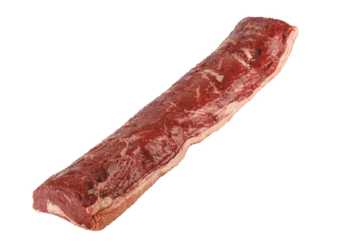 Atvėsinta gero įmitimo bulių nugarinė be kaulo, be grandinėlės, su riebalu ~1,8 kg