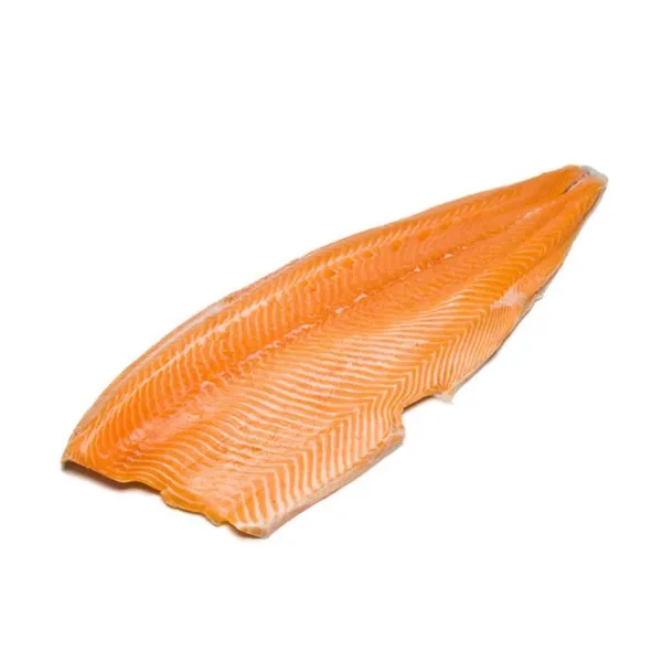 Atvėsinta lašišos filė, su oda, nevakumuota, be kaulų, 1,8+ kg D-Trim , kg.