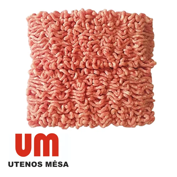 Atvėsinta smulkinta kiauliena, 80/20, Utenos mėsa, ~ 1kg