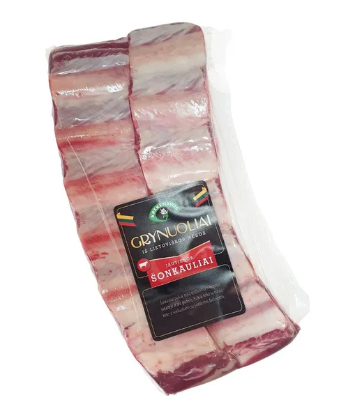 Atvėsinti jautienos šonkauliai GRYNUOLIAI, ~0,8kg