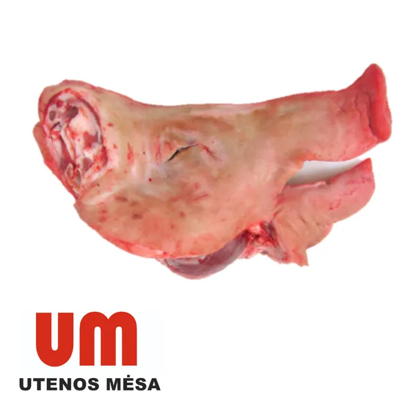 Atvėsintos kiaulių galvų puselės, ~2 kg UTENOS MĖSA