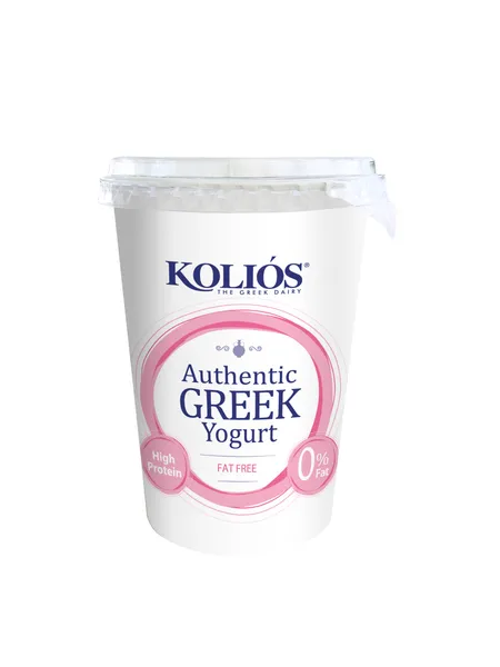Grieķu jogurts KOLIOS High Protein, autentisks, 0%, 500g