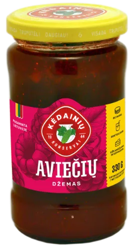 Aviečių džemas KĖDAINIŲ, 330 g