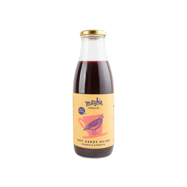 Aviečių ir mėlynių uogų tyrė MASHIE, 0,75 l