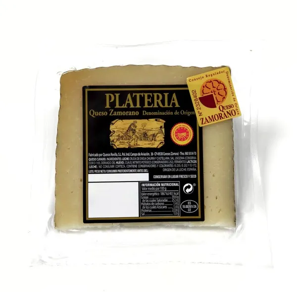 Avių pieno sūris Zamorano PLATERIA, brand. 6 mėn., SKVN,39,4% rieb. 200g