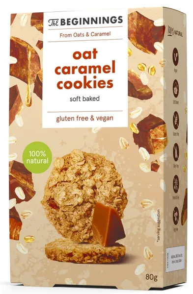 Cepumi The BEGINNINGS, Karameļu auzu, 80g