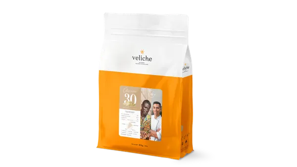 Baltas šokoladas VELICHE, 30%, 10 kg