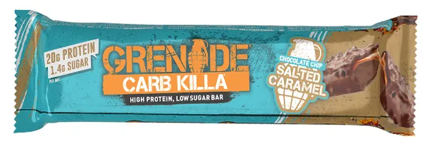 Proteīna batoniņš GRENADE ar sāļo karameli 60g