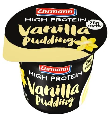 Baltyminis desertas EHRMANN vanilės skonio, 200g