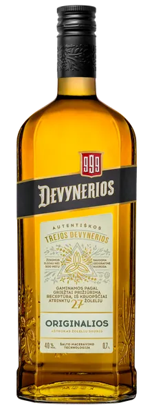 Balzamas sp.gėrimas TREJOS DEVYNERIOS, 40%, 0,7 l
