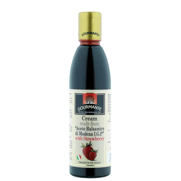 Balzamiko actas GOURMANTE, su braškėmis, 250 ml